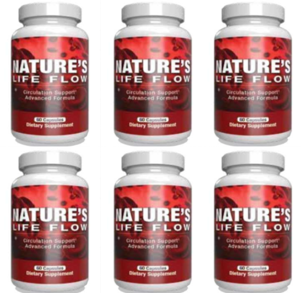 Nature's Life Flow 6 Bottles