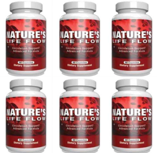 Nature's Life Flow 6 Bottles